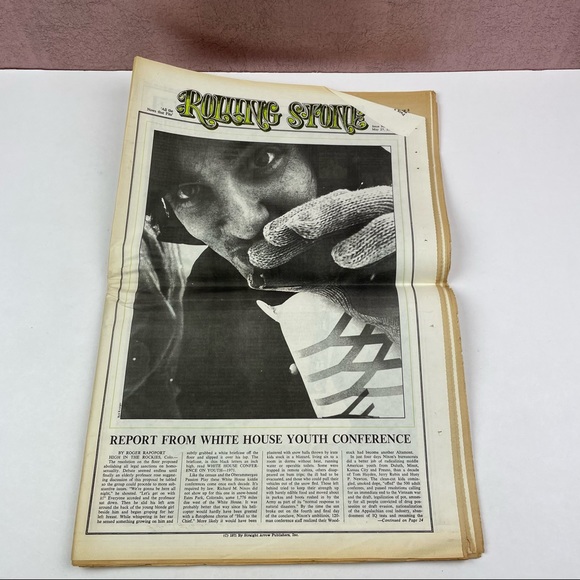 Vintage Rolling Stone Magazine Country Joe McDonald May 27, 1971 Music Art - Picture 5 of 5